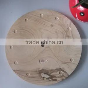 2016 New-design Decorative Ebgraved Sandstone Bell Wall Clock thumbnail-5