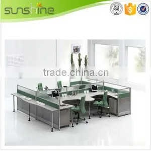 New Products Hot Sale Promotion Office 8 Person Workstation thumbnail-3