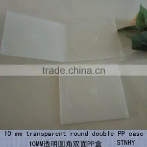 10 mm Transparent Round Type Double Disc CD Case thumbnail-1