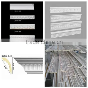 Fireproof Materials, Polyurethane Foam Cornice Moulding Machine for Ceiling Design thumbnail-3