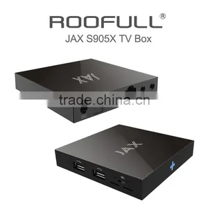 2016 Newest Item JAX, Quad Core Amlogic S905x CPU Penta-core GPU 1GB RAM 8GB EMMC ROM Android 6.0 Ott tv Box thumbnail-4