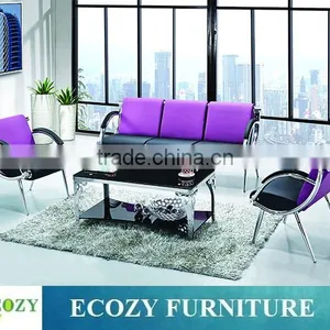 Public Waiting Sofa With Cushions thumbnail-1