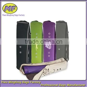 Wholesale Custom Full Zip Polyester Cargo Pocket Gym Carrying Bag Yoga Mat Bag Quality Choice thumbnail-1
