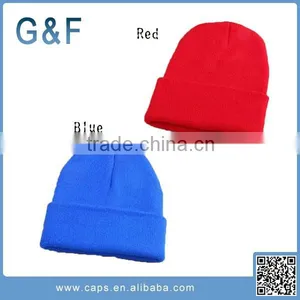 New Arrival Oversized 100% Acrylic Beanie Wholesale thumbnail-5