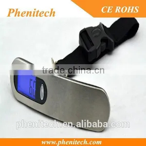 New Product 50kg Digital Luggage Scale Metal Surface Shell Luggage Scales Quality Choice thumbnail-1