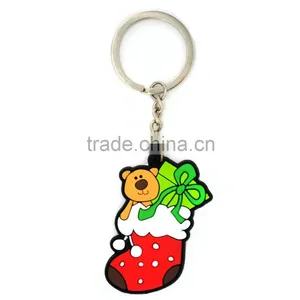 PVC Christmas Key Chain/Christmas Tree Key Chain/Santa Claus Key Chain thumbnail-5