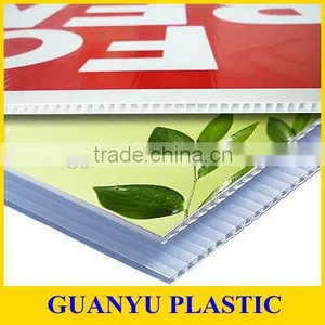 Diecut PP Corrugated Plastic Sign Board Advertising Display Board,PP Advertising Board thumbnail-1