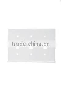 3 Gang PLASTIC WALLPLATE FOR TOGGLE SWITCH thumbnail-1