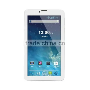3G Android Tablet 7.0 Inch Dual Core Cpu Gps bt fm Dual Sim Full Active Simultaneously thumbnail-1