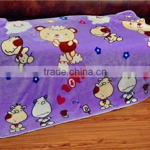 Baby Blanket Cartoon Printed Fleece Blanket Blanket Baby thumbnail-6