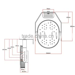 Led Light Fixtures 80w Retrofit Kit for Commercial Lighting 250W Metal Halide Replacement thumbnail-3