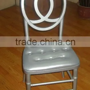 New Design Back Silver Wood Chiavary Phoenix Chair thumbnail-6