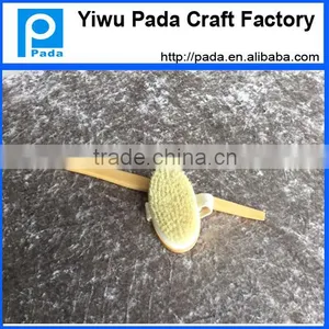 Wood Dry Sisal Body Brush With 100% Natural thumbnail-4