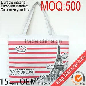 Promotional Cotton Wholesale Foldable Reusable Grocery Bag for Shopping thumbnail-5