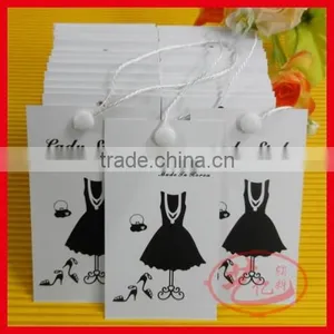 Hot Sale Various Custom Cardboard Clothes Hang Tag Wholesale thumbnail-5
