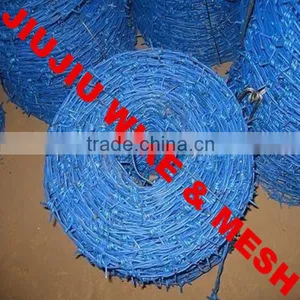 Anping Jiujiu Pvc Coated Barbed Wire SWG/BWG Nice Quality thumbnail-1