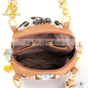 Factory Wholesale Bohemian Pattern Handbags Patchwork Star Shoulder Bags Boho Fashion Embroidery Bag Hot Sale thumbnail-5