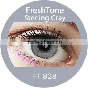 1 Month Freshtone Natural Looking Sterling Gray Color Contact Lens Korea Contact Lenses Wholesale thumbnail-1