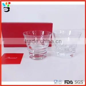 Competitive Price Custom Pack of 4 Crystal Rock Glasses thumbnail-2