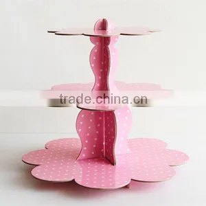 Pink and Silver Cupcake Tower,Cupcake Display Stand,Cup Cake Stand thumbnail-5