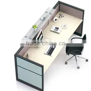 2012 NEW TG008 Office Furniture Front Office Desk Design With Glass thumbnail-1