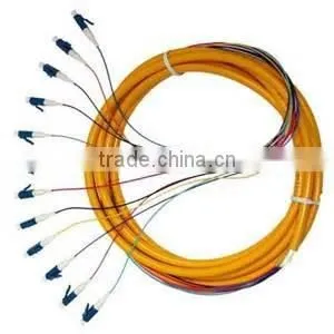 12 Cores Bundle Fan-out Fiber Optical Pigtail/lc Fiber Optic Pigtails thumbnail-1