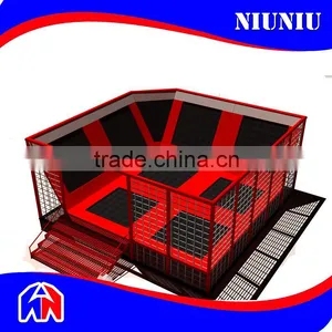 Indoor Trampoline Park, Children Indoor Soft Playground Trampoline thumbnail-3