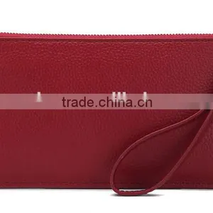 Long Zipper Ladies Hand Bag With Butterfly Decorates thumbnail-3