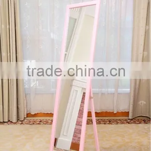 Decoration Mirrored Furniture Floor Mirror With Stand thumbnail-1