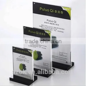 Custom Design Clear Acrylic A4 Paper Holder thumbnail-1