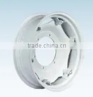 W15LX34 Agricultural Steel Wheel Hot Galvanized Wheel thumbnail-1