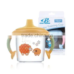 Funny Animal Pattern Baby Drinking Cup With Handle China Supply thumbnail-3
