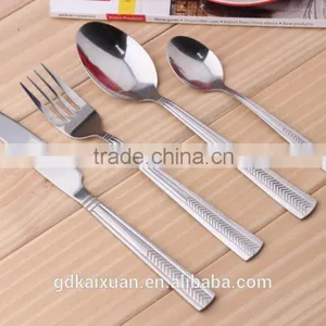 Flatware Sets Stainless Steel Metal Type Unique Design KX-S158 thumbnail-4