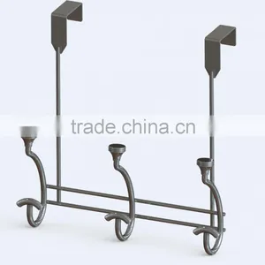 Manufactory OEM Service Provided Metal Over the Door Clothes Hanging Hooks thumbnail-2