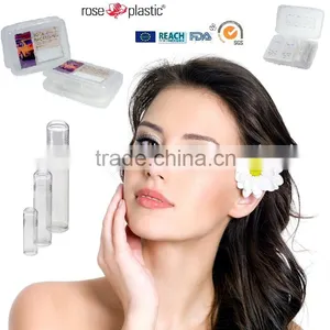 Grid Adjustable Personal Care Cosmetic Fitting Display Custom Logo Printed Storage Design pp pp Pvc Transparent Hinged Gift Box thumbnail-6