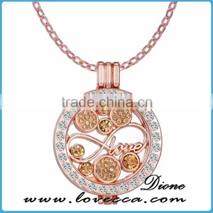 DIY Jewelry Gold Crystal 60cm Long Chain Coin Necklace thumbnail-1