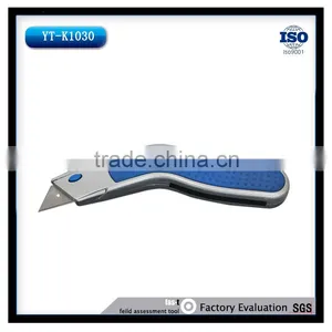 Curved Type Zinc Alloy With 5 Blades Auto-Replacement Utility Knife thumbnail-1