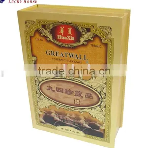 Wholesale China Factory Cardboard Packaging Gift Box for Wine thumbnail-1