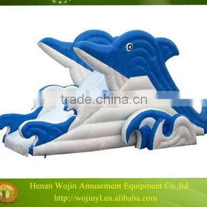 Amusement Park Dolphin Water Slide/inflatable Water Slide Games thumbnail-1