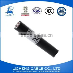 5cores Cable 5x6mm2 Copper Core Xlpe Insulated Pvc Jackted Electrical Power Cable thumbnail-1