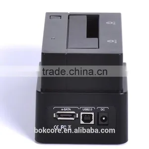 2.5 3.5 SATA HDD Docking Station USB E-SATA Hard Drive Caddy HDD Case Enclosure thumbnail-1