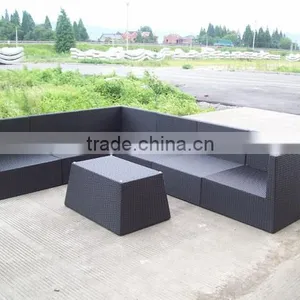 Garden Corner Sofa Group Resin Wicker thumbnail-2