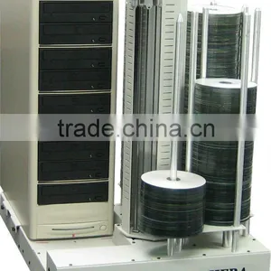 CD DVD Duplicator, Automated Standalone, 9 Drives, 900 Disc Capacity, 500GB HDD, PC-Link Software thumbnail-1