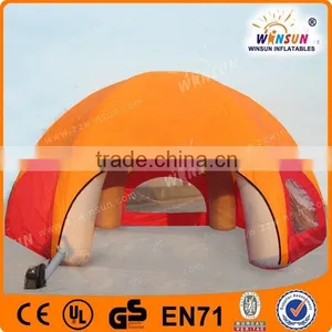 EN15649 Oxford and PVC 8m Diameter 6 Pillars Stable Inflatable Canopy Tent thumbnail-1