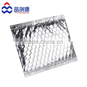 Light Silver Metallic Bubble Mailers thumbnail-1