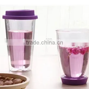 2016 New Products of Promotional Gift Cups of Coffee Drinks Cup Double Wall Glass Cups thumbnail-2