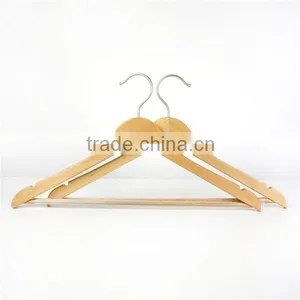 Solid Wood Cloth Hangers Wholesale thumbnail-3