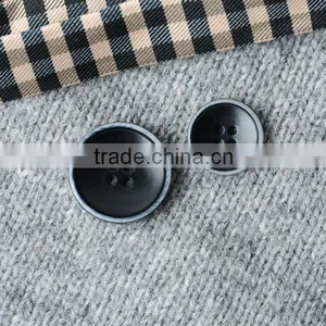 4 Holes Top Class 24L&32L Black Natural Corozo Nut Suit Buttons thumbnail-1