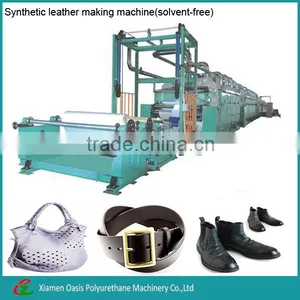 One-time Forming Polyurethane Synthetic Leather Making Machine (solvent-free) thumbnail-1