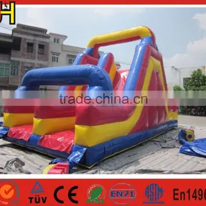 Original Red Inflatable Castle Slide For Sale thumbnail-2